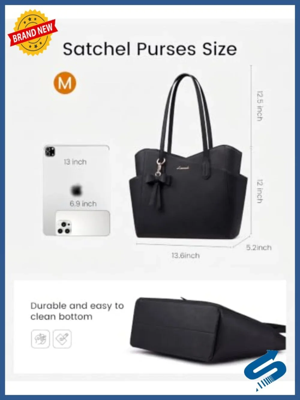 N/A structured satchel